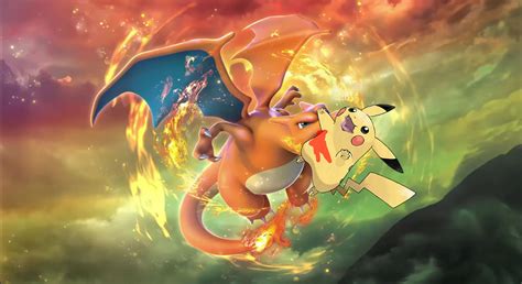 charizard attacks.
